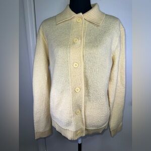 VINTAGE 100% Wool Button-Up Women's Jacket 0054